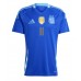 Maillot de foot Argentine Angel Di Maria #11 Extérieur vêtements Copa America 2024 Manches Courtes